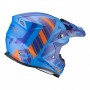 CASCO SCORPION VX 21 AIR URBA AZUL Y NARANJA