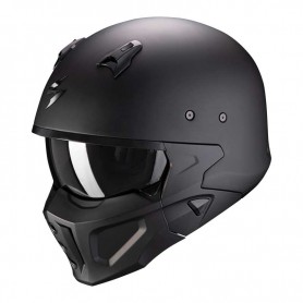 CASCO SCORPION EXO HX1 SOLID NEGRO MATE