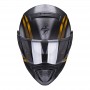 CASCO SCORPION EXO HX1 OHNO NEGRO MATE Y ORO