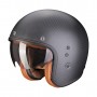 CASCO SCORPION BELFAST CARBON EVO SOLID NEGRO MATE