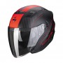 CASCO SCORPION EXO 230 CONDOR MATE NEGRO ROJO