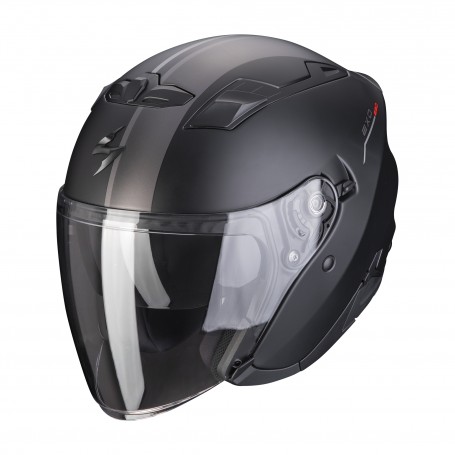 CASCO SCORPION EXO 230 SR MATE NEGRO MATE