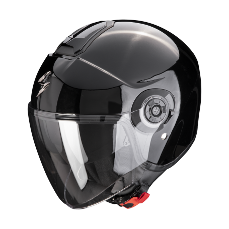 CASCO SCORPION EXO CITY II SOLID NEGRO