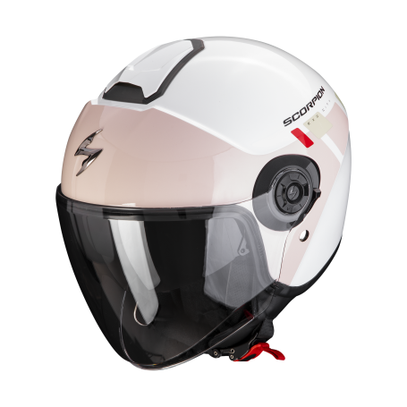 CASCO SCORPION EXO CITY II MALL BLANCO ROSA VERDE