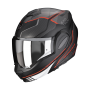 CASCO SCORPION EXO TECH EVO ANIMO NEGRO MATE ROJO