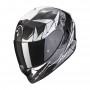 CASCO SCORPION EXO 1400 EVO CARBON AIR ARANEA NEGRO BLANCO