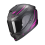 CASCO SCORPION EXO 1400 EVO CARBON AIR KYDRA NEGRO MATE ROSA