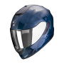 CASCO SCORPION EXO 1400 EVO CARBON AIR CEREBRO AZUL