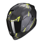 CASCO SCORPION EXO 1400 EVO CARBON AIR KENDAL NEGRO NEON AMARILLO