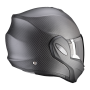 CASCO SCORPION EXO TECH EVO CARBON SOLID NEGRO MATE