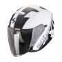 CASCO SCORPION EXO 230 QR BLANCO MATE NEGRO