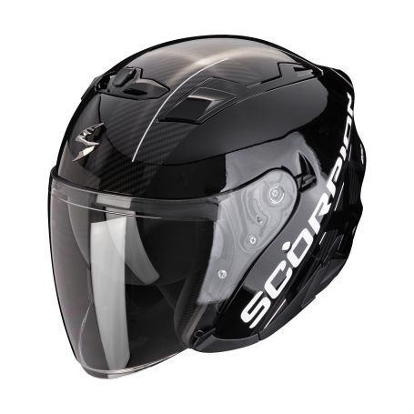 CASCO SCORPION EXO 230 QR NEGRO PLATA