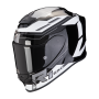 CASCO SCORPION EXO R1 EVO AIR BLAZE NEGRO BLANCO