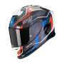 CASCO SCORPION EXO R1 EVO AIR COUP NEGRO ROJO AZUL