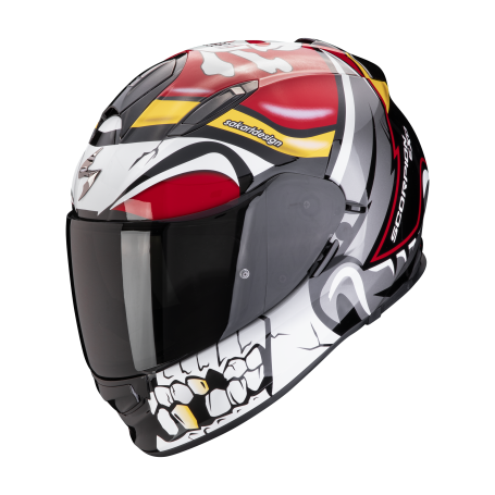 CASCO SCORPION EXO 491 PIRATE ROJO