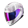 CASCO SCORPION EXO 520 EVO AIR FASTA BLANCO MORADA