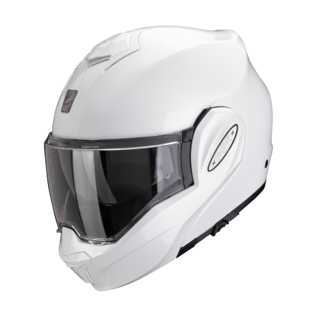 CASCO SCORPION EXO TECH EVO PRO SOLID BLANCA PERLA