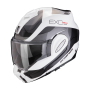 CASCO SCORPION EXO TECH EVO PRO COMMUTA BLANCO PLATA