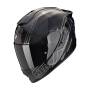 CASCO SCORPION EXO 1400 EVO 2 CARBON AIR REIKA NEGRO PLATA AZUL