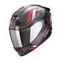 CASCO SCORPION EXO 1400 EVO 2 CARBON AIR MIRAGE NEGRO ROJO BLANCO