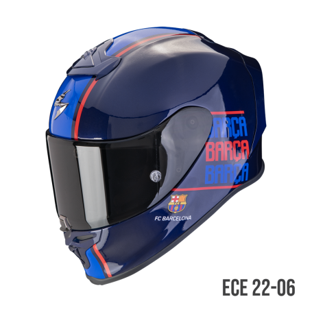 CASCO SCORPION EXO R1 EVO AIR FC BARCELONA