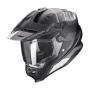 CASCO SCORPION ADF 9000 AIR DESERT NEGRO MATE PLATA