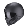 CASCO SCORPION EXO COMBAT II SOLID NEGRO MATE