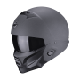CASCO SCORPION EXO COMBAT II GRAPHITE DARK GRIS