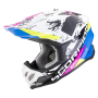 CASCO SCORPION VX 22 AIR CX BLANCO NEGRO AZUL