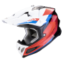 CASCO SCORPION VX 22 AIR BETA NEGRO ROJO BLANCO