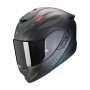 CASCO SCORPION EXO 1400 EVO 2 AIR LUMA NEGRO MATE VERDE