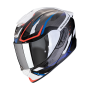 CASCO SCORPION EXO 1400 EVO 2 AIR ACCORD NEGRO AZUL BLANCO