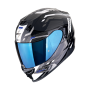 CASCO SCORPION EXO 520 EVO AIR RANKA NEGRO BLANCO AZUL