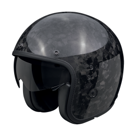 CASCO SCORPION BELFAST EVO ONYX CARBON SOLID NEGRO