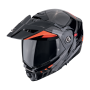 CASCO SCORPION ADX 2 LEWIS NEGRO ROJO