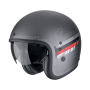 CASCO SCORPION BELFAST EVO ADONIS PLATA MATE ROJO