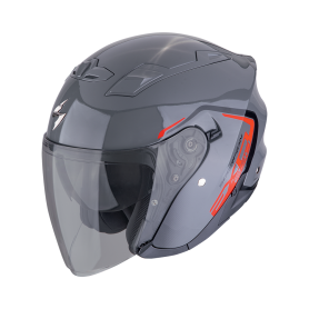 CASCO SCORPION EXO 230 CIT E GRIS ROJO