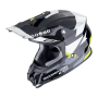 CASCO SCORPION VX 16 EVO AIR ROD NEGRO AMARILLO FLUO