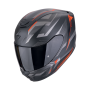 CASCO SCORPION EXO 391 AAXO NEGRO MATE ROJO