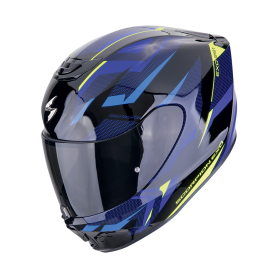 CASCO SCORPION EXO 391 AAXO NEGRO AZUL