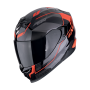 CASCO SCORPION EXO 520 EVO AIR LENA NEGRO ROJO