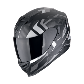 CASCO SCORPION EXO 520 EVO AIR SENSUS NEGRO MATE PLATA