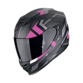 CASCO SCORPION EXO 520 EVO AIR SENSUS NEGRO MATE ROSA