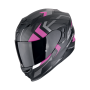 CASCO SCORPION EXO 520 EVO AIR SENSUS NEGRO MATE ROSA