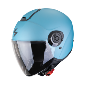 CASCO SCORPION EXO CITY II SOLID CELESTIAL AZUL MATE