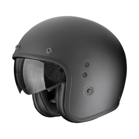 CASCO SCORPION BELFAST EVO SOLID NEGRO PERLA MATE