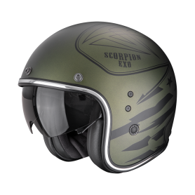 CASCO SCORPION BELFAST EVO DAWG VERDE MATE