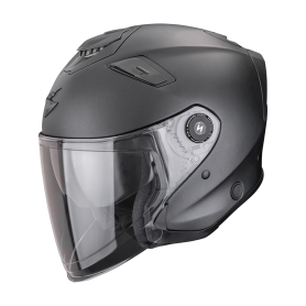CASCO SCORPION EXO GT JET SOLID NEGRO PERLADO MATE