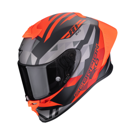 CASCO SCORPION EXO R1 EVO II AIR VALERE NEGRO MATE ROJO
