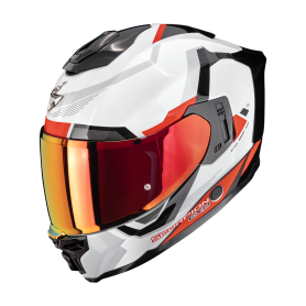 CASCO SCORPION EXO 1500 AIR ARENA BLANCO ROJO